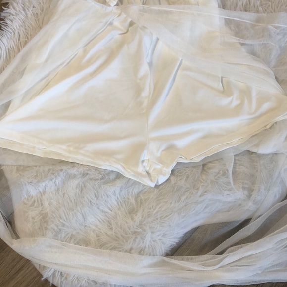 NIB Mojessy Spaghetti Strap Front Knot Mesh Dress - Picture 5 of 5